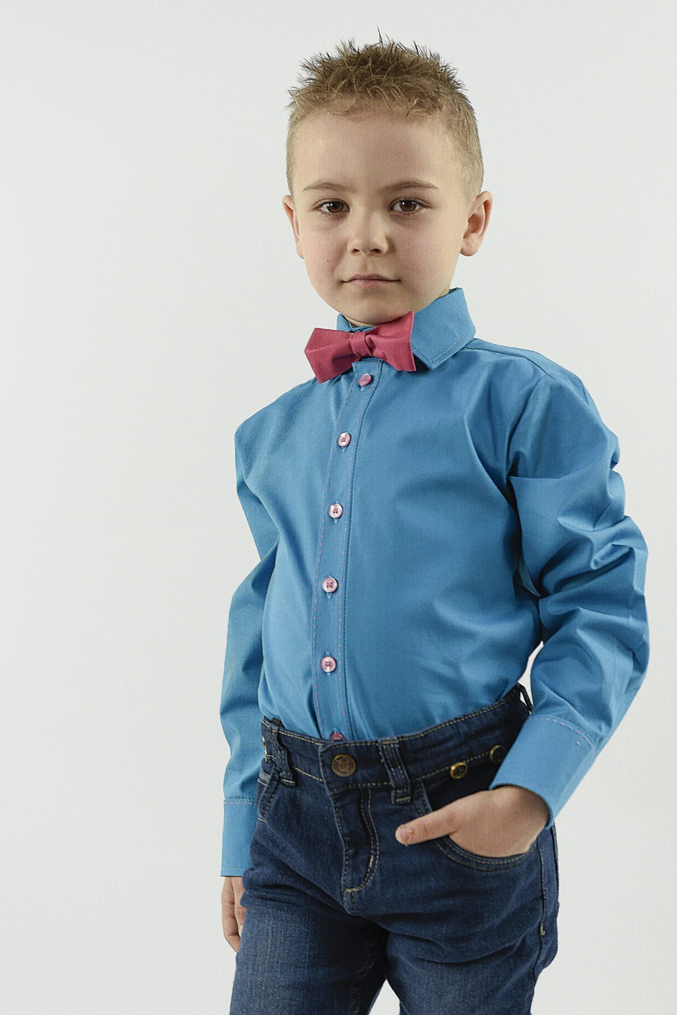 Camasa Tailored Blue