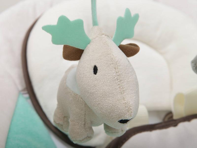 Leagan Electric Bebelusi CANGAROO Baby Swing Verde