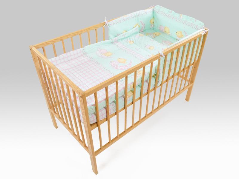 Lenjerie MyKids TEDDY STELUTE TURQUAZ 4 Piese 140x70