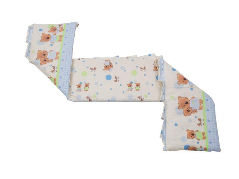Lenjerie MyKids Baby Teddy Crem 4+1 Piese 120x60