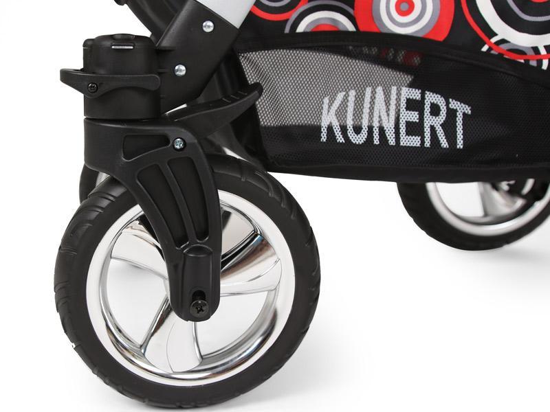 Carucior Copii 2 In 1 Kunert Volver Rosu-Cerculete