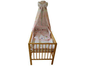 Baldachin Din Bumbac MyKids Catelus Roz