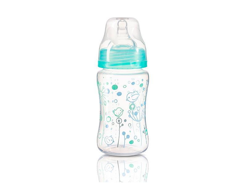 Biberonul anti-colici cu gat larg BabyOno 403 240ml