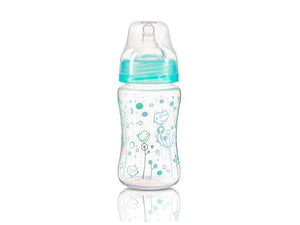 Biberonul anti-colici cu gat larg BabyOno 403 240ml
