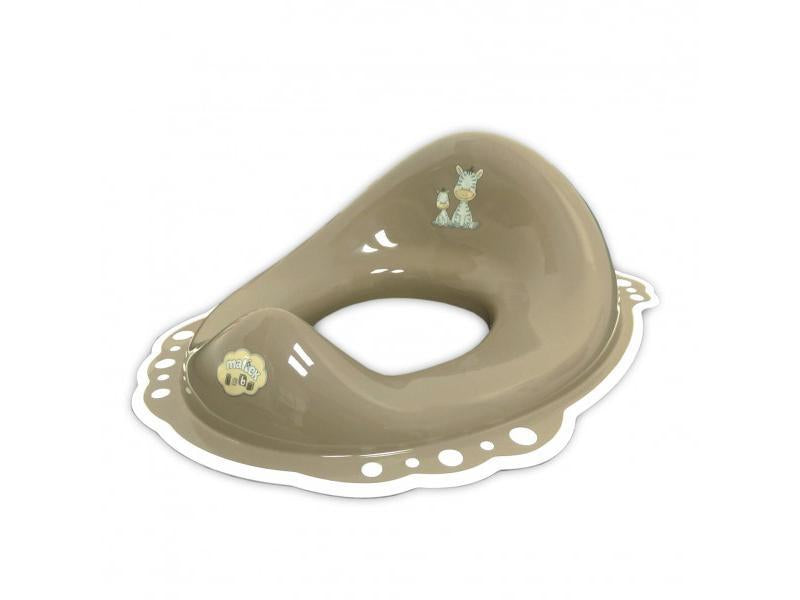 Reductor wc copii MyKids Zebra Maro Alb antialunecare