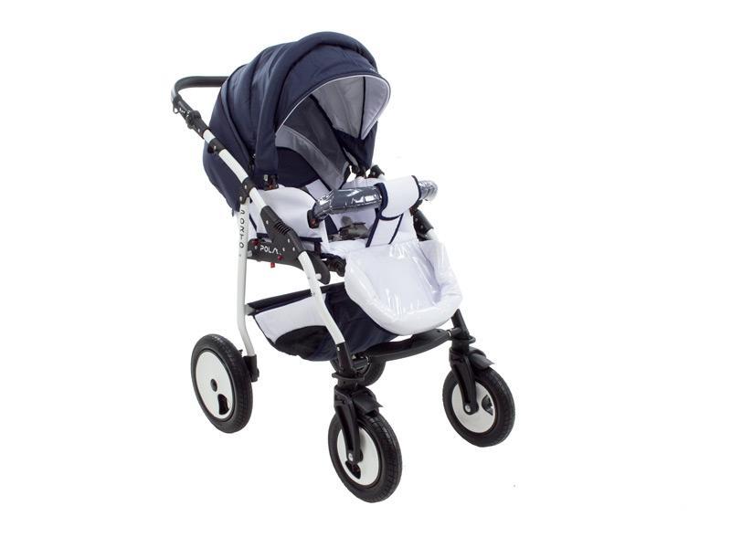 Carucior Copii 3 In 1 MyKids Futuro Negru-Alb