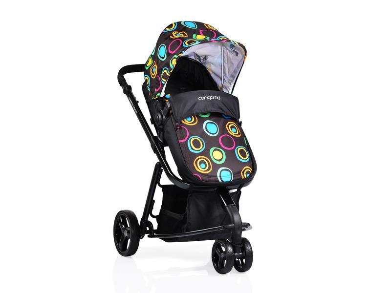 Carucior Copii 3 in 1 Cangaroo Sarah Black