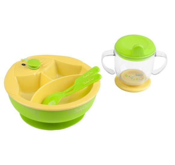 Set castron cu tacamuri si canita bebe si copii BabyOno 238