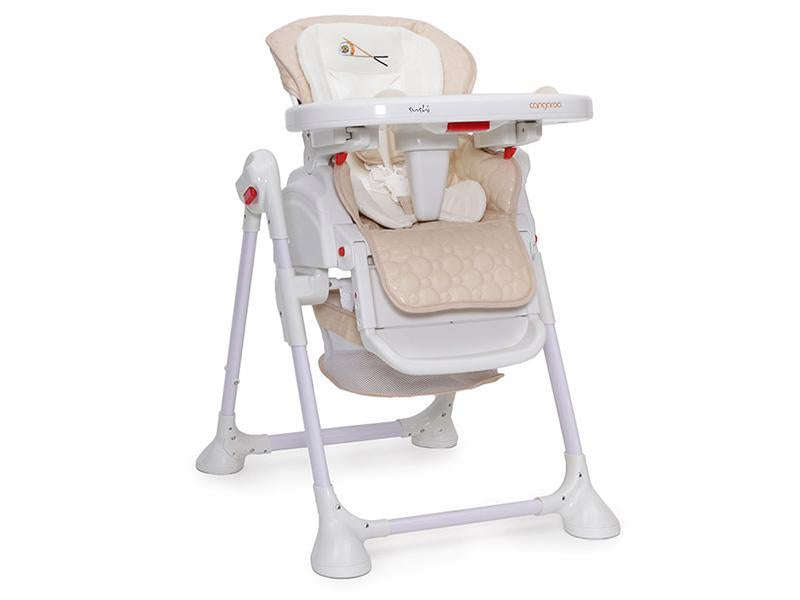 Scaun de masa copii cu leganare Cangaroo Sushi Bej