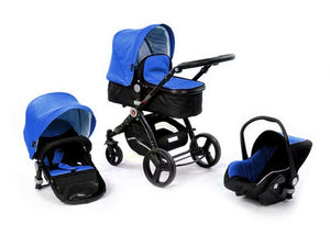 Carucior 3 In 1 ANMAR PERA Negru Albastru