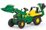 Tractor Cu Pedale Copii ROLLY TOYS 811076 Verde