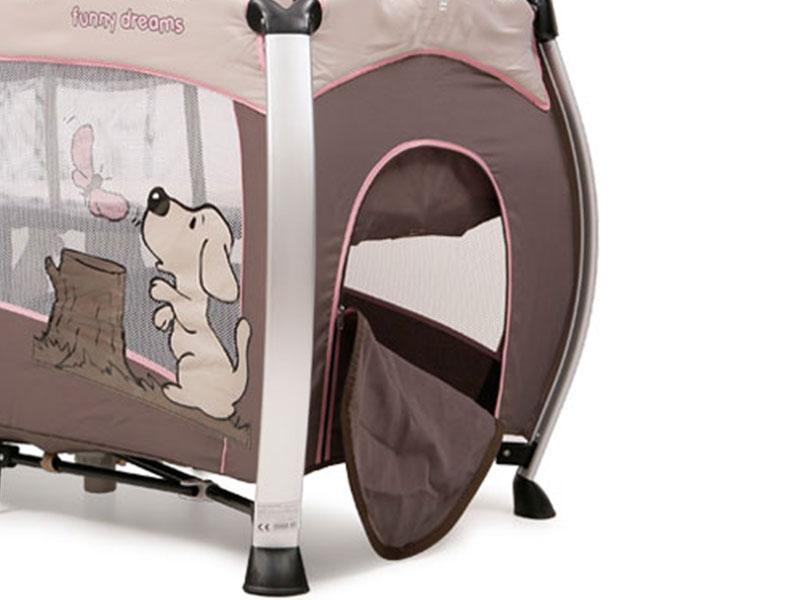 Patut Pliant Bebe CANGAROO Funny Dreams Caine Verde