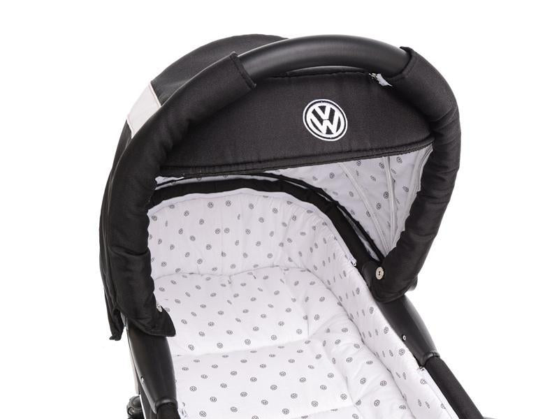 Carucior copii 2 in 1 cu landou Knorr-Baby Volkswagen Carbon Optik Black