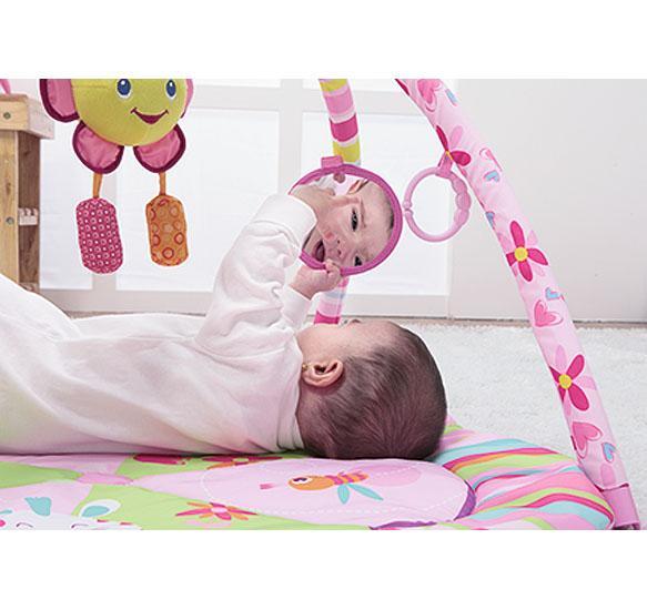 Covoras de joaca bebelusi BabyOno Floral Sun 1153