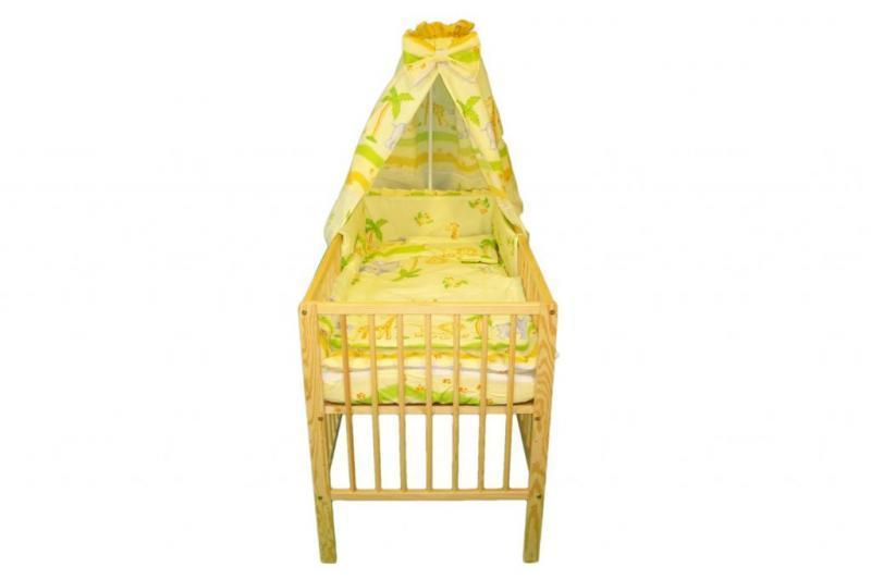 Lenjerie MyKids Safari Verde 5 Piese 120x60