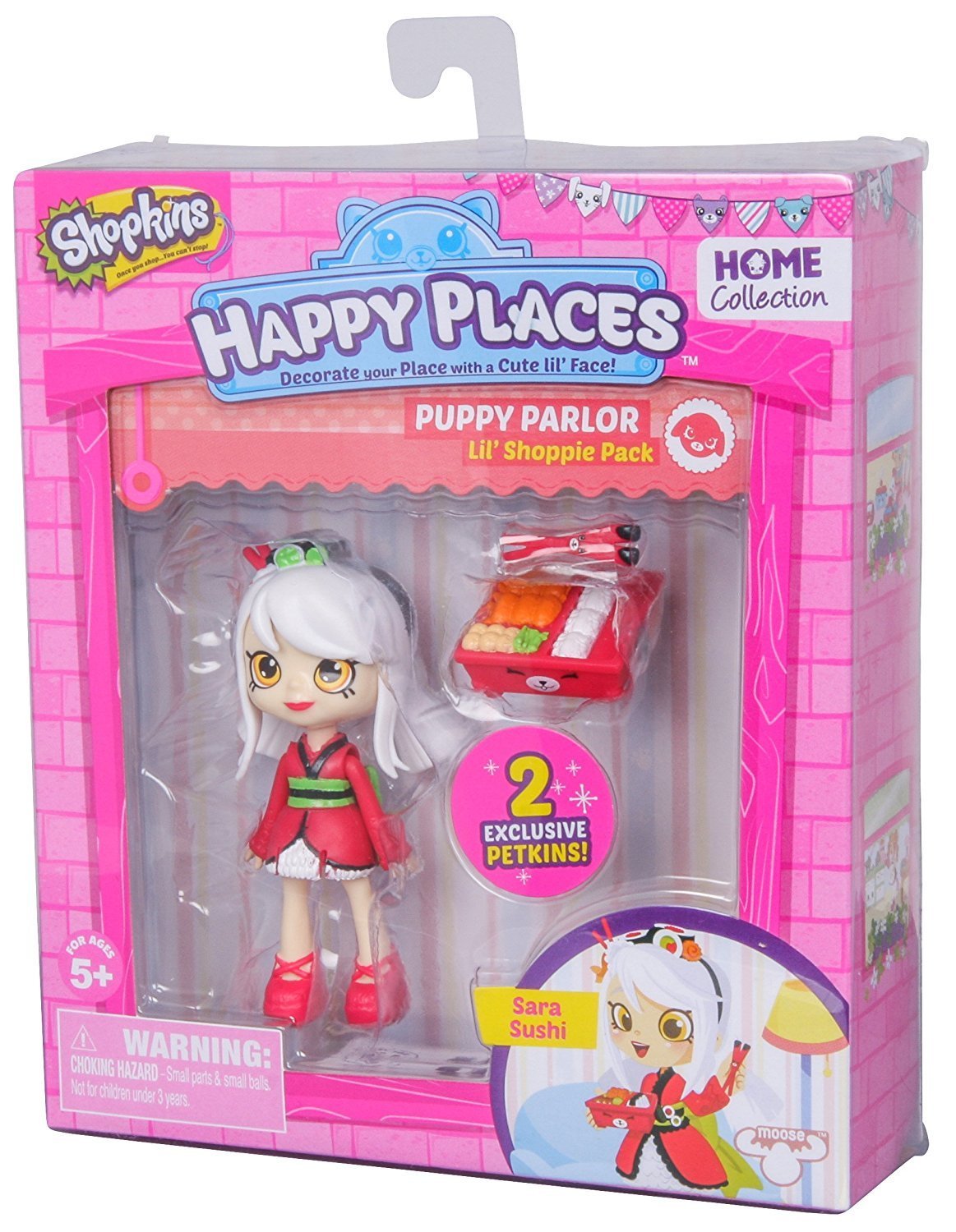 Happy places SHOPKINS DOLL Single pack SARA SUSHI