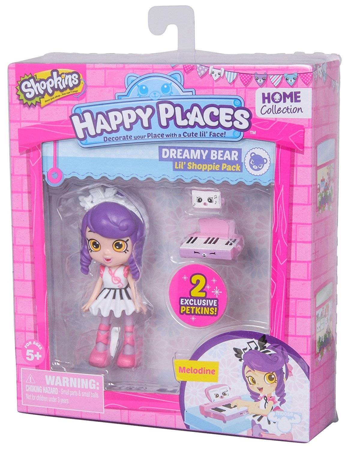 Happy places SHOPKINS DOLL Single pack MELODINE