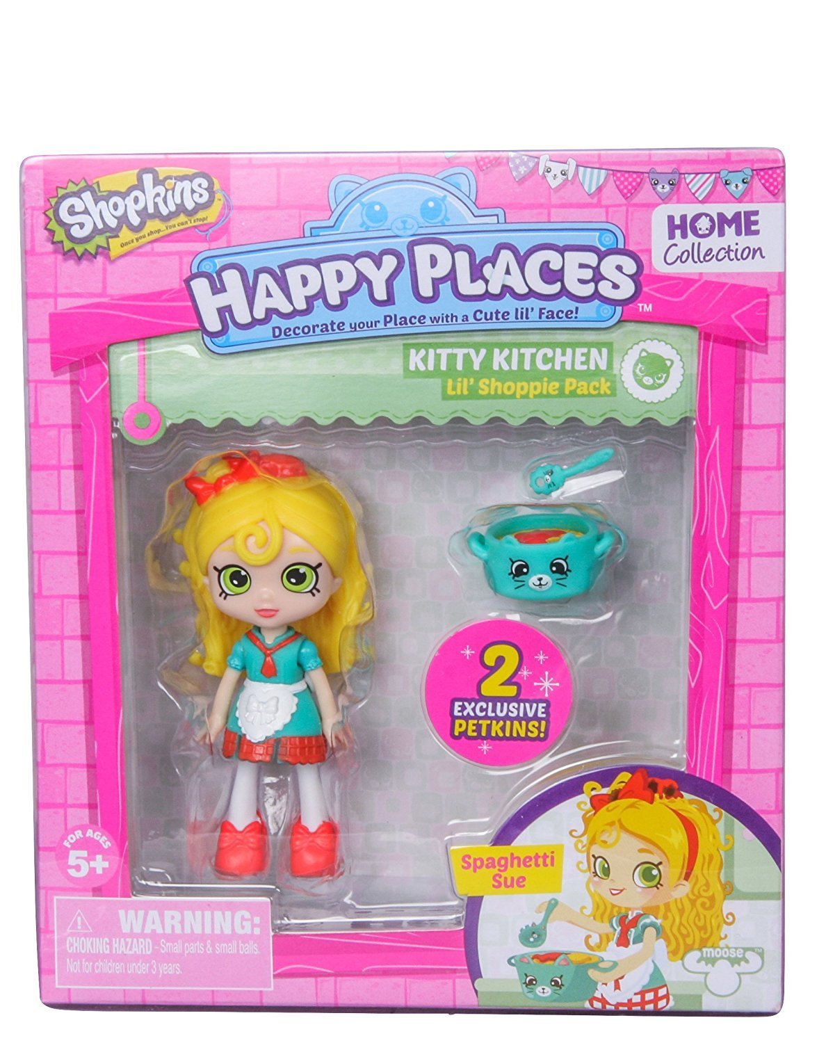Happy places SHOPKINS DOLL Single pack SPAGETTI SUE