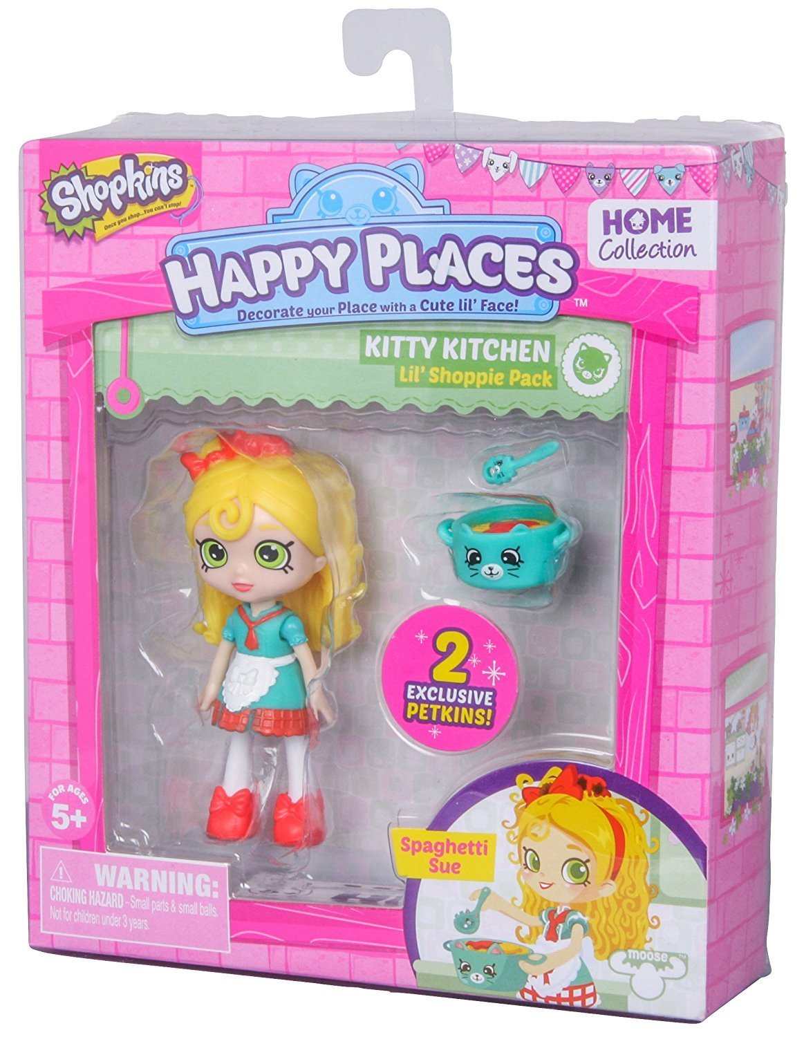 Happy places SHOPKINS DOLL Single pack SPAGETTI SUE