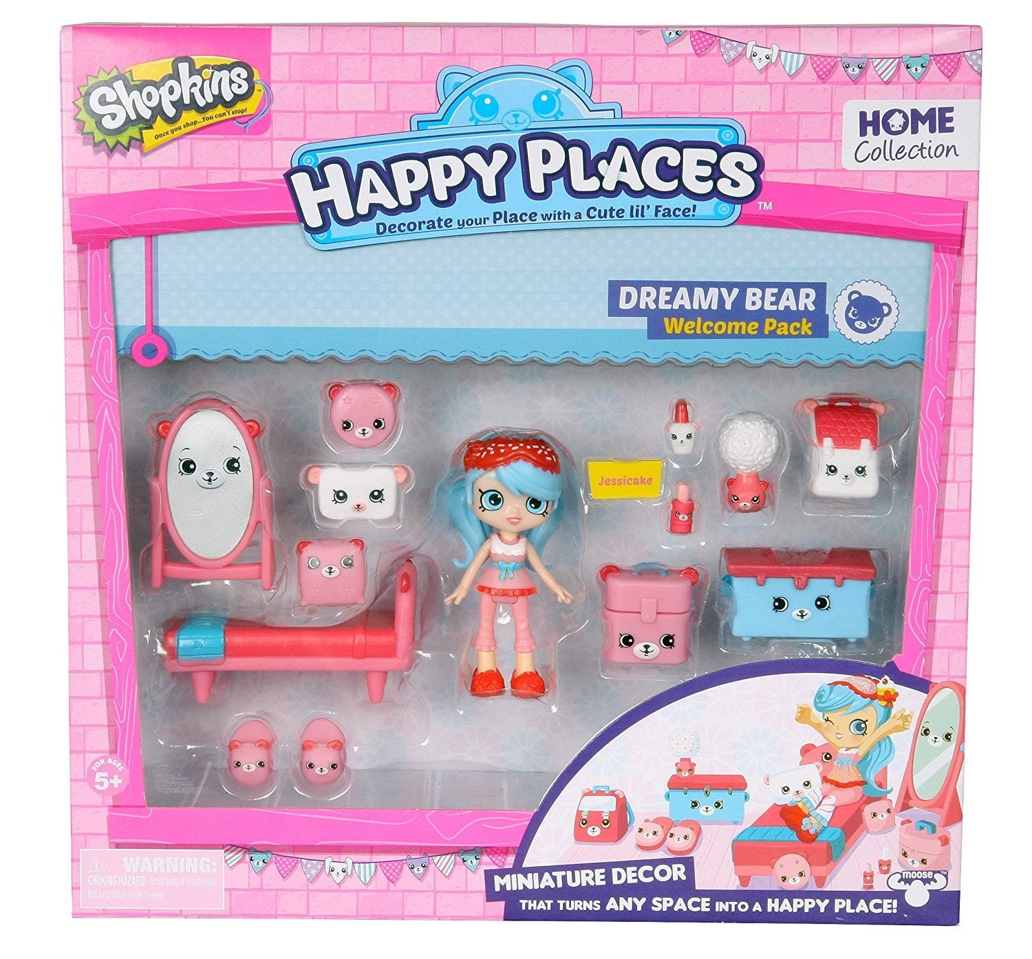 Happy places SHOPKINS Welcome pack DREAMY BEAR