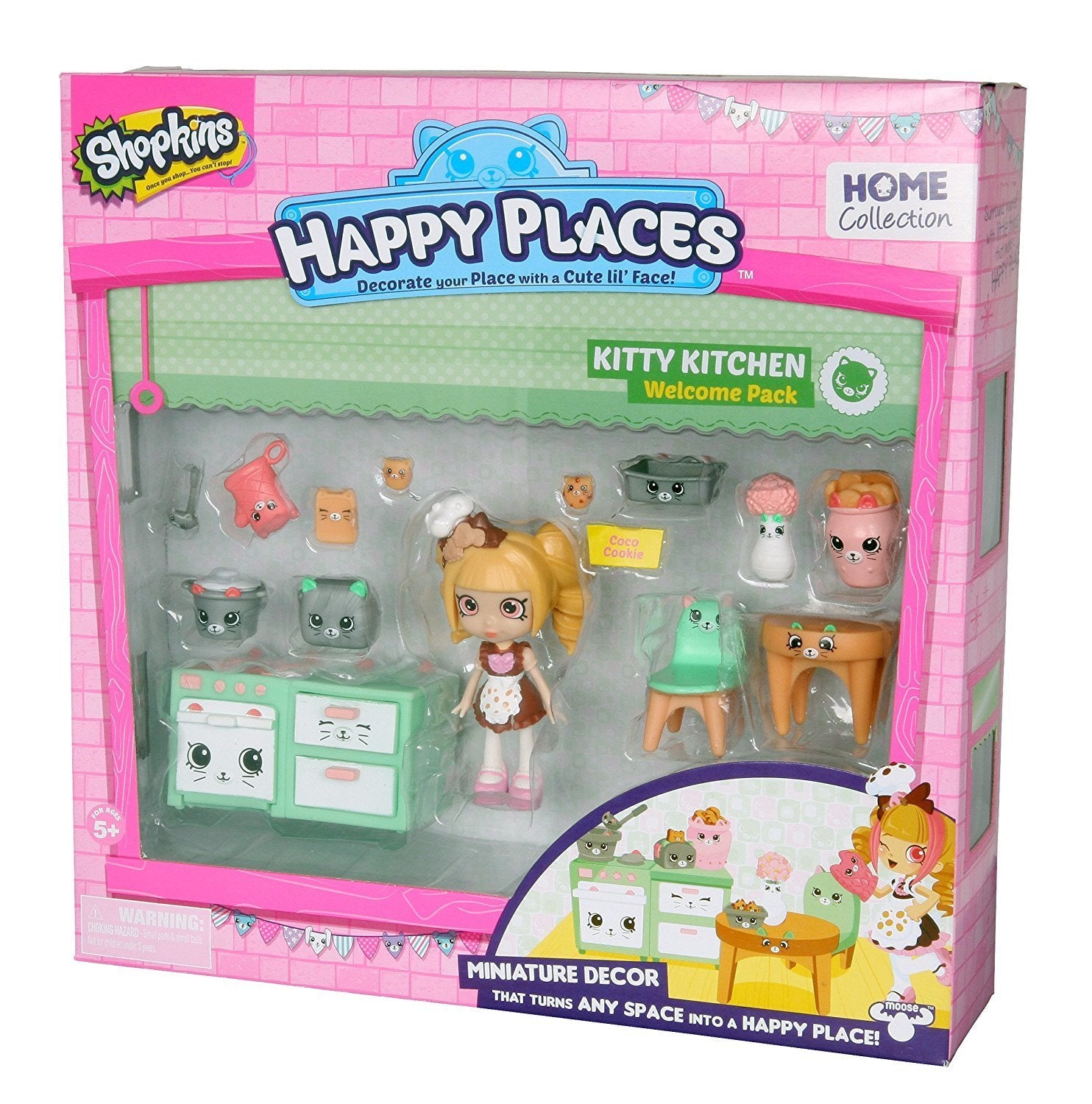 Happy places SHOPKINS Welcome pack KITTY KITCHEN