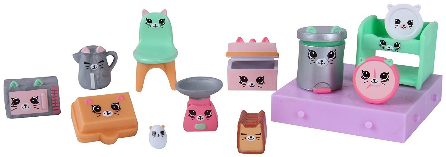 Happy places SHOPKINS Decorator pack KITTY KITCHEN