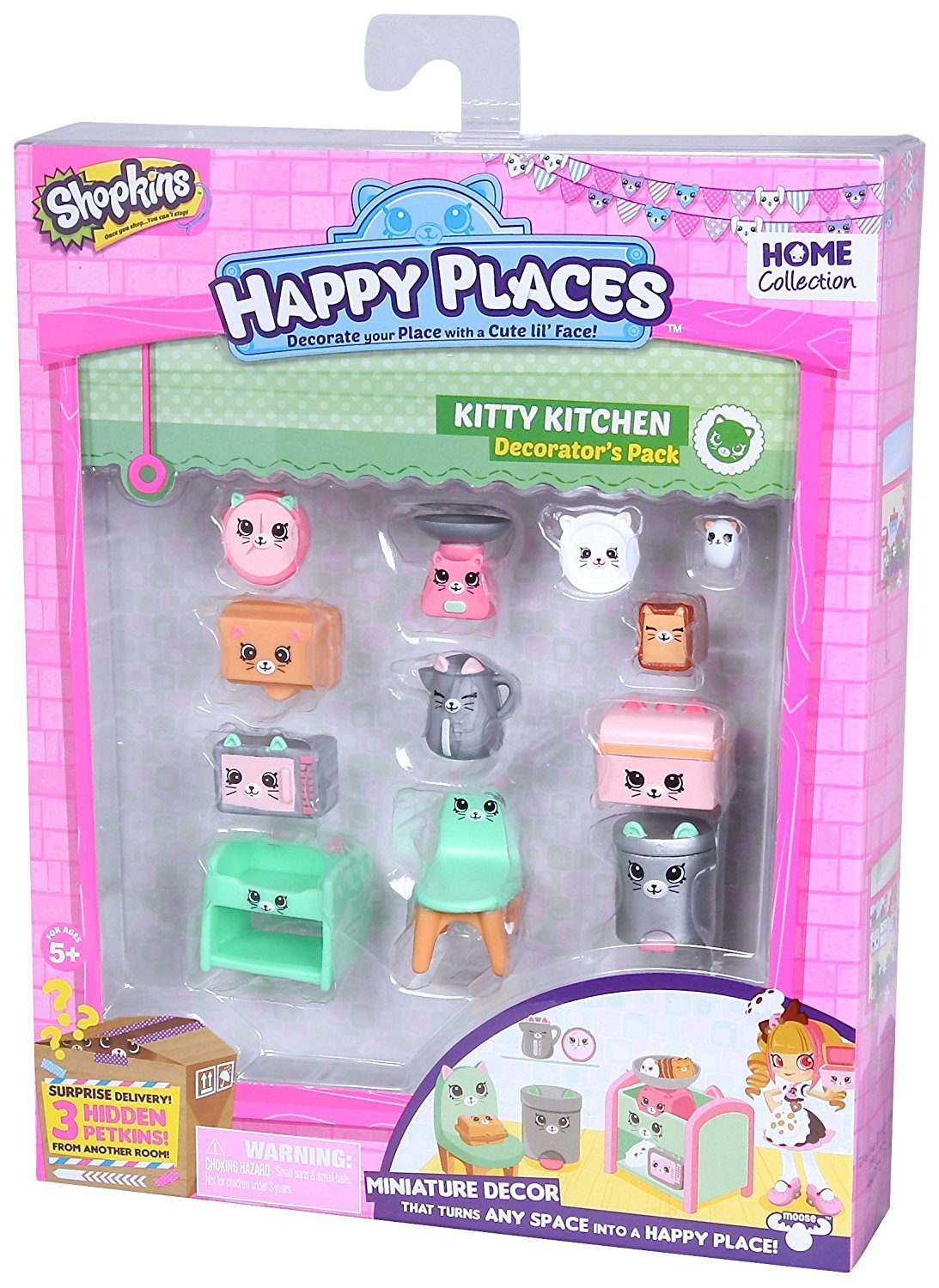 Happy places SHOPKINS Decorator pack KITTY KITCHEN