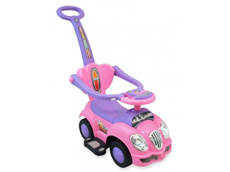 Masinuta De Impins Copii 2 In 1 Baby Mix HZ558 Roz