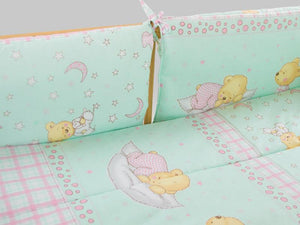 Aparatoare Laterala MyKids Teddy Stelute Turquaz 120x60