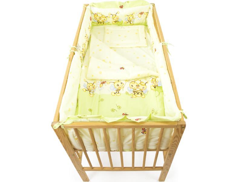 Lenjerie MyKids ALBINUTA VERDE 4+1 Piese 120x60