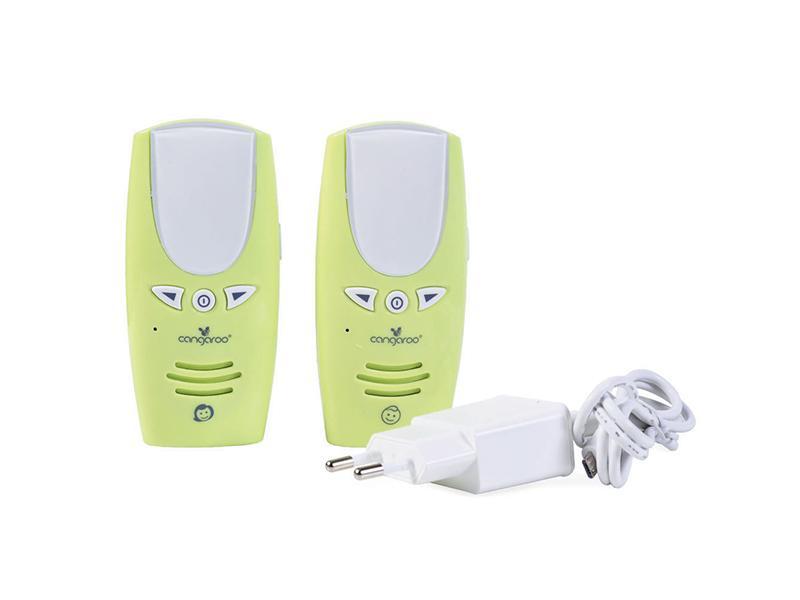 Interfon Pentru Camera Bebelusi Cangaroo Safe BM-164B Verde