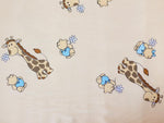 Aparatoare Laterala MyKids Mini Giraffe Crem 140x70