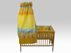 Baldachin MyKids Happy Giraffe Galben