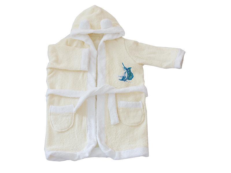 Halat Baie Copii MyKids Crem 2-4 ani