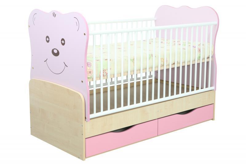 Patut Transformabil MYKIDS Teddy Natur-Mov Cu Leg 4838