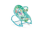 Balansoar muzical 2 in 1 cu vibratii Baby Mix 212 039 Green