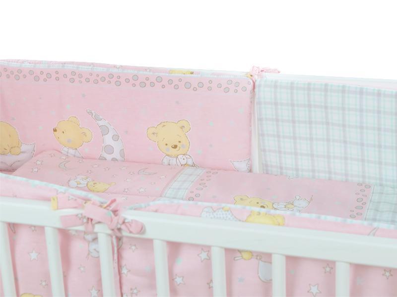 Aparatoare Laterala MyKids Teddy Steluta Roz 120x60