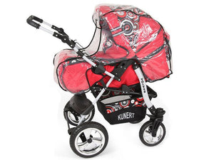 Carucior Copii 2 In 1 Kunert Volver Rosu-Cerculete