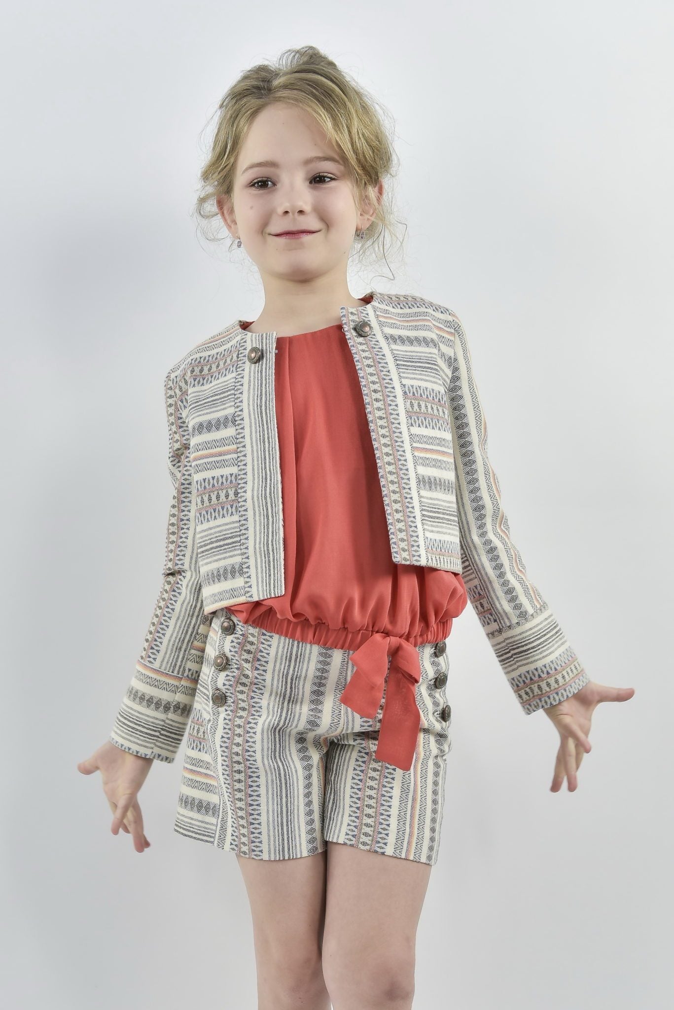 Bluza Salmon Bow