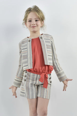 Bluza Salmon Bow