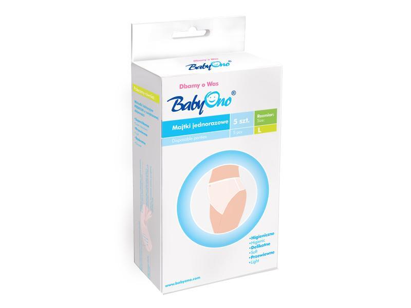 Lenjerie de unica folosinta pentru femei BabyOno 500 L