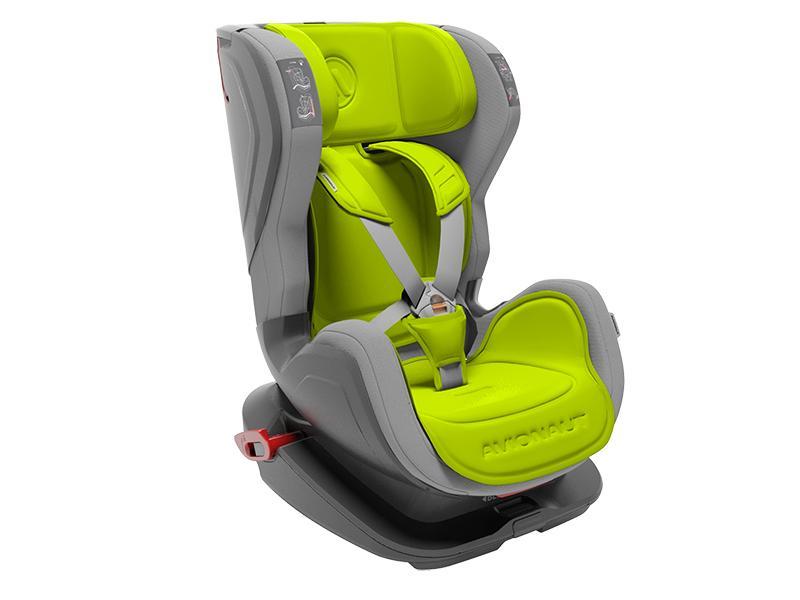 Scaun Auto Copii 9-25 kg Avionaut Glider cu Isofix Verde Gri S02