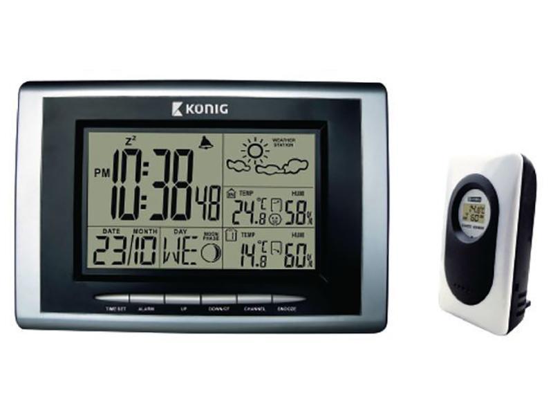 Statie meteo si termohigrometru Konig WS 400