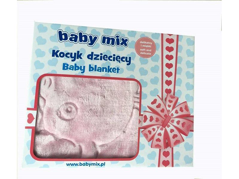 Patura copii Baby Mix TG 6159 Pink
