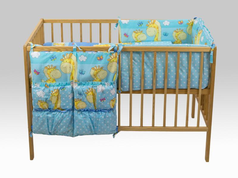 Buzunar Patut MyKids Happy Giraffe Albastru