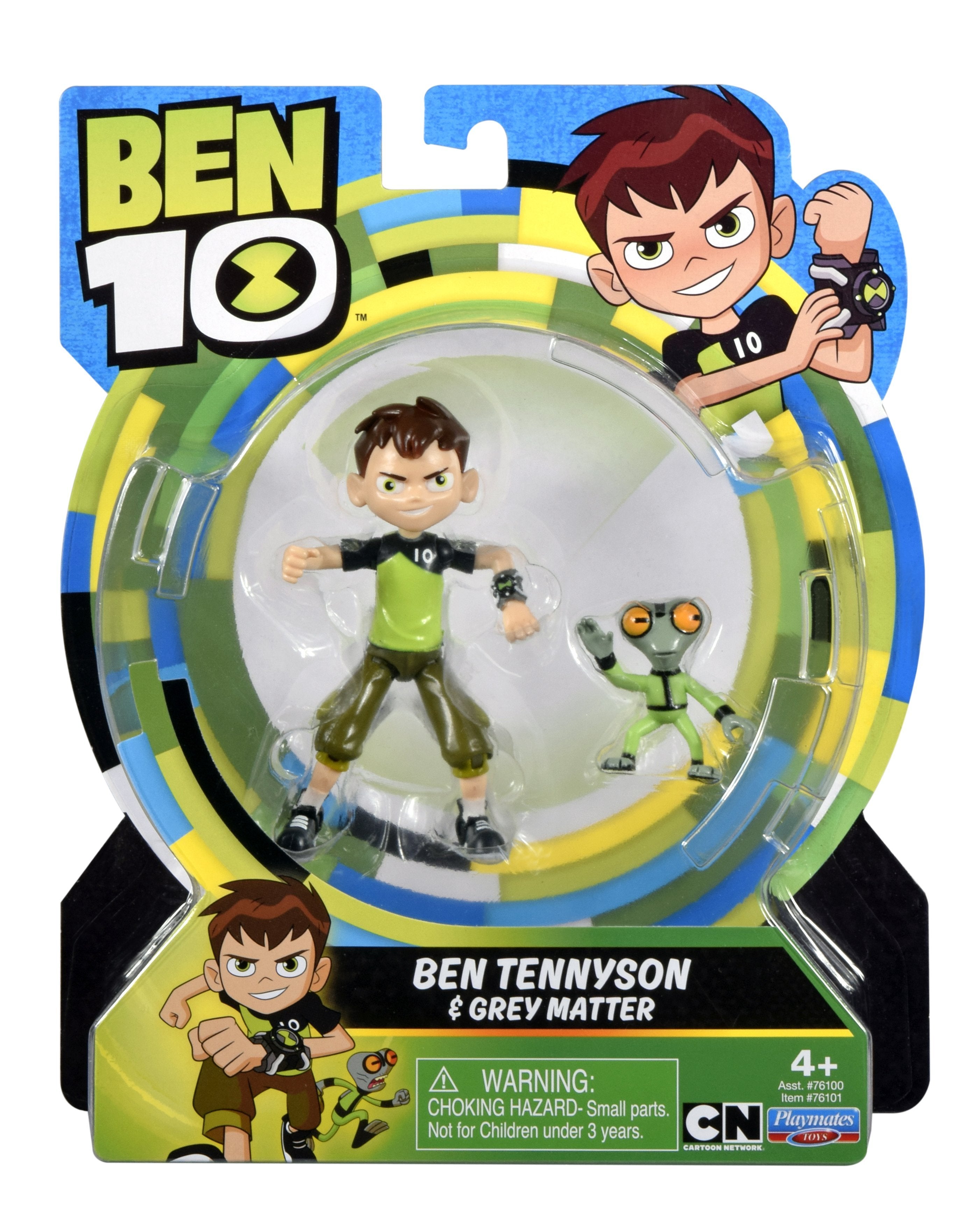 Figurine Ben 10 (12cm) Ben + Grey