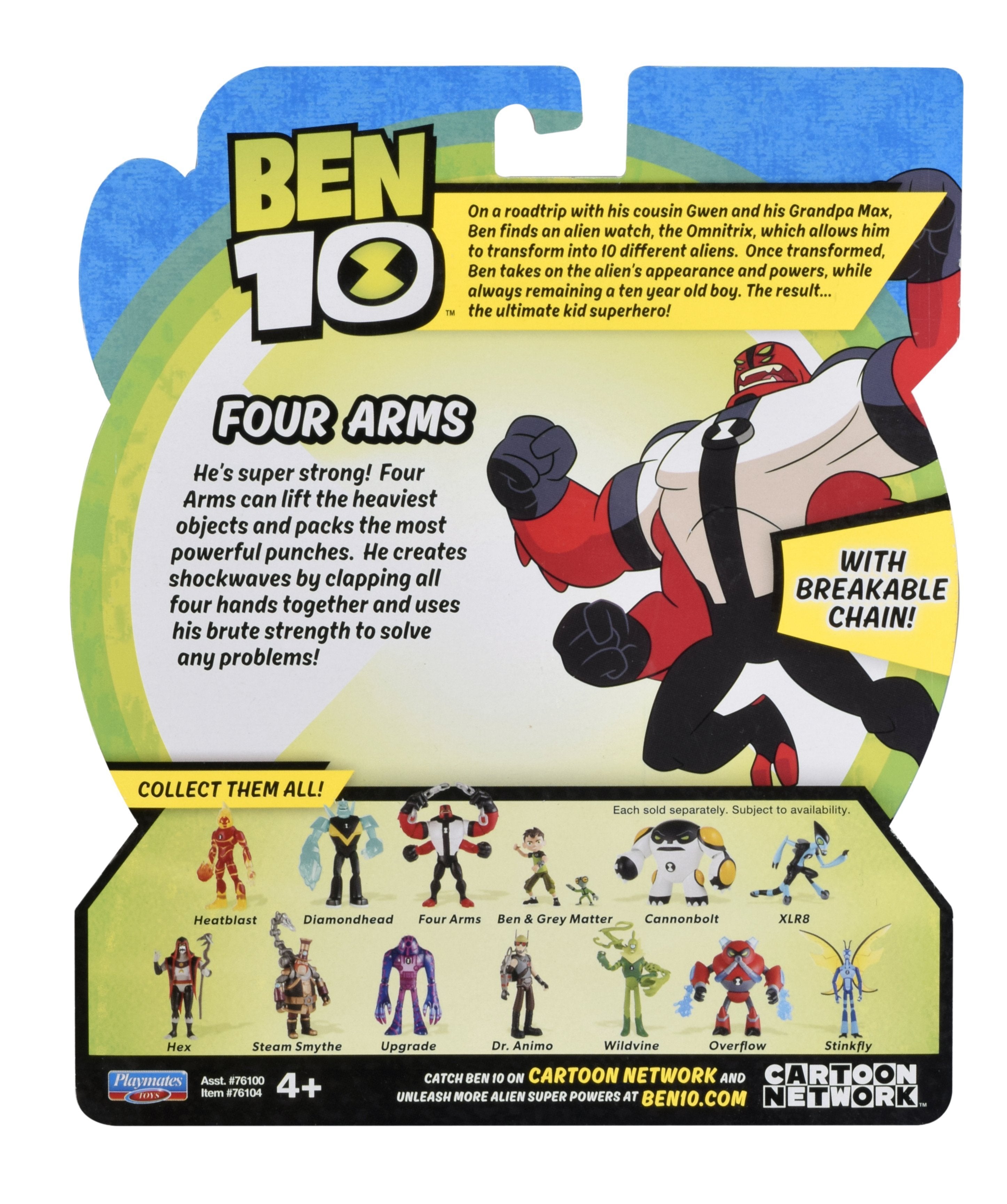 Figurine Ben 10 (12cm) 4 Brate