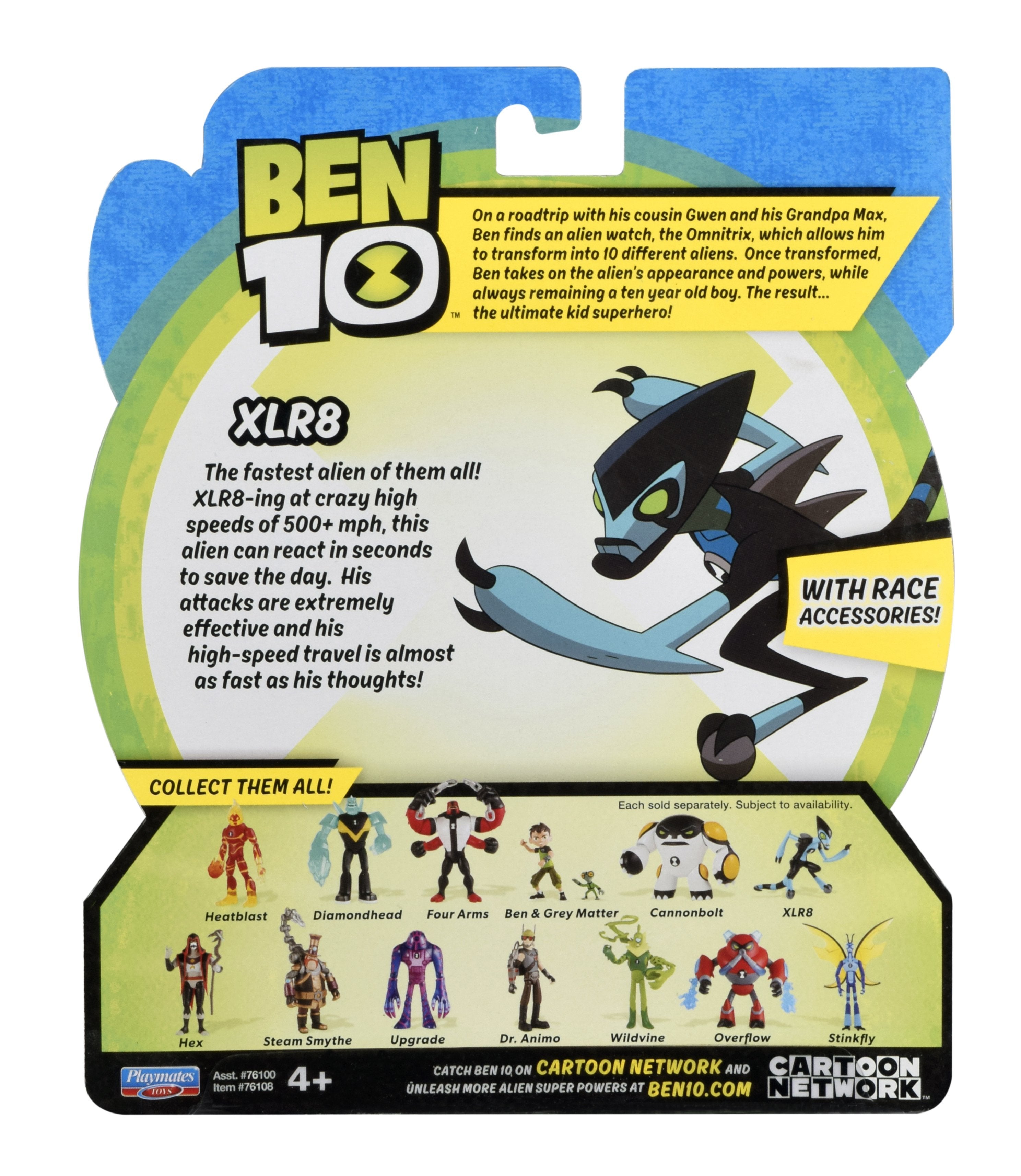 Figurine Ben 10 (12cm) XLR8