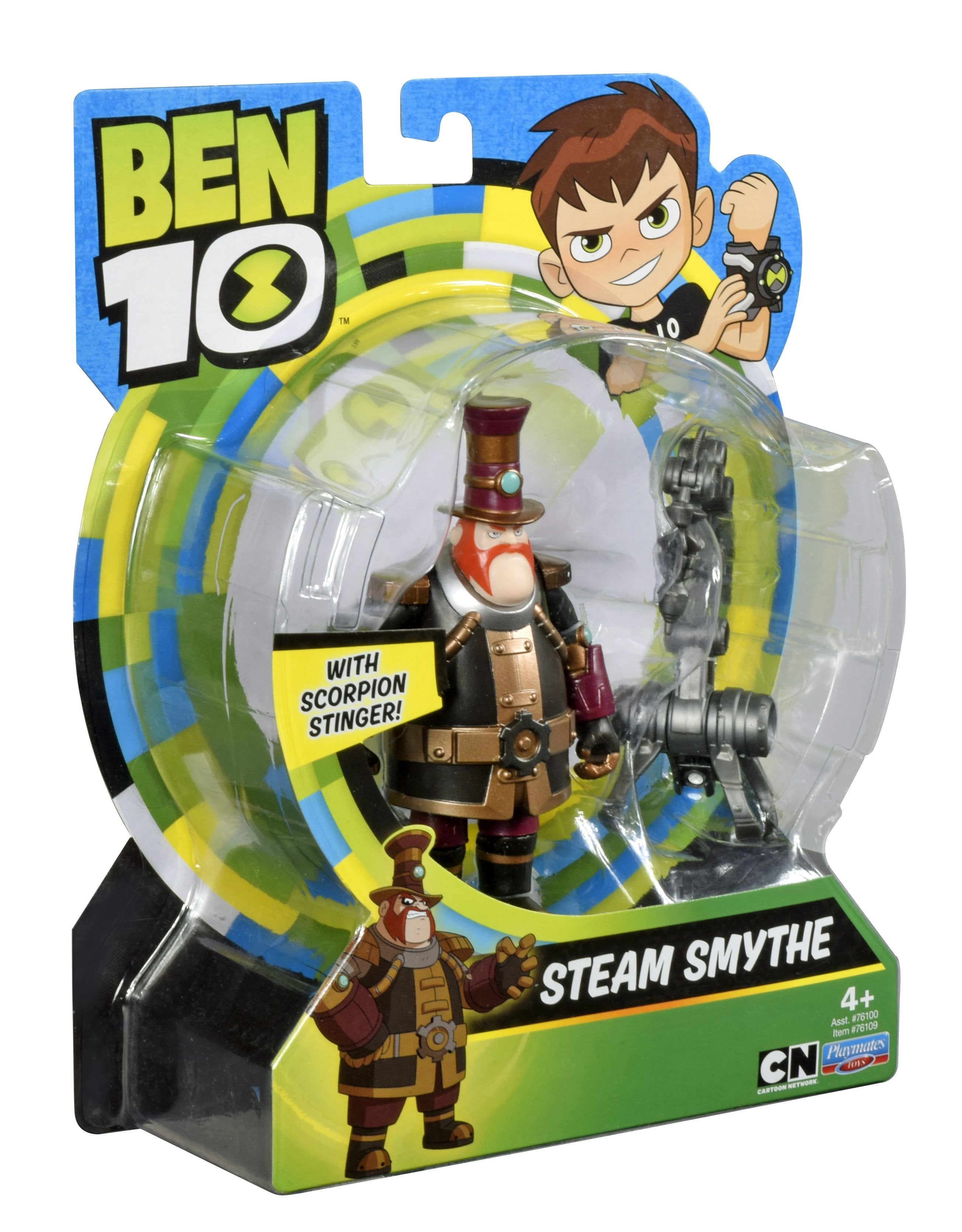 Figurine Ben 10 (12cm) Steam Smythe
