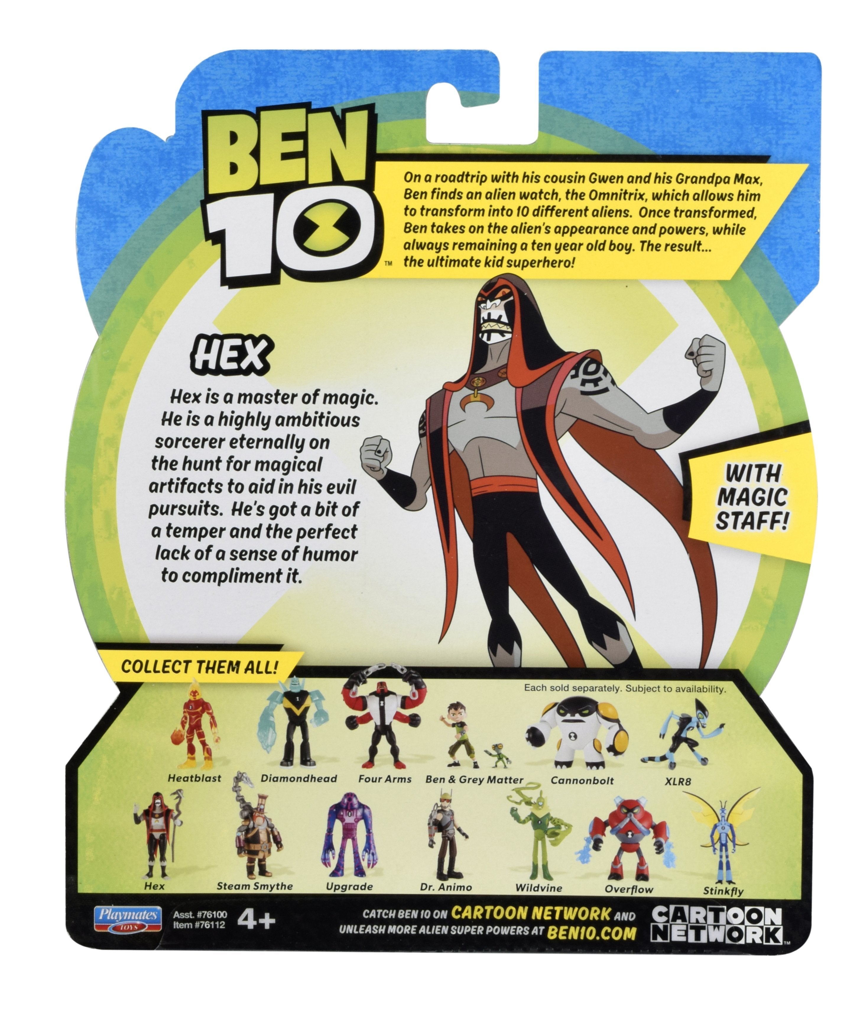 Figurine Ben 10 12cm Hex